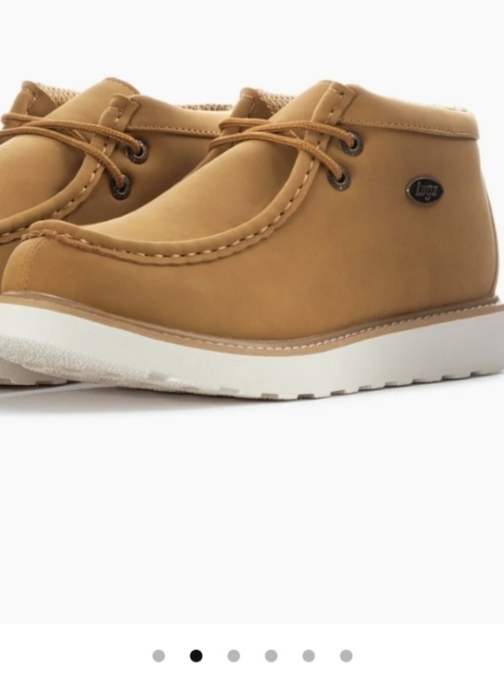 Lugz Men's Tan Casual Chukka - Lightweight Comfort - Picture 2 of 4